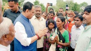 gujrat-flood-cm-vijay-rupani-visit-mplive.co.in