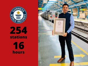 prafull-singh-sets-guinness-world-record-fastest-time-to-travel-to-all-metro-stations