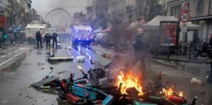 belgium-violence-after-defeat-from-morocco